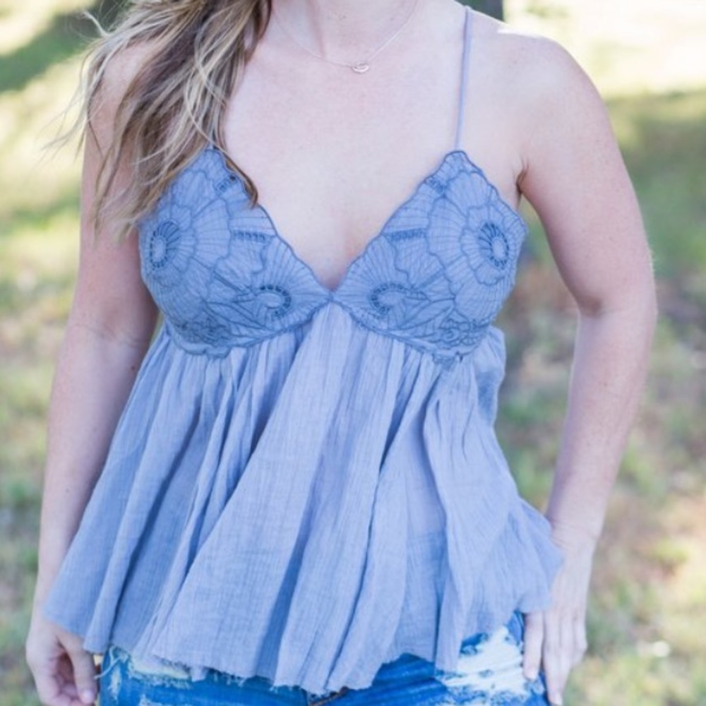 Sadie & Sage Embroidery Top